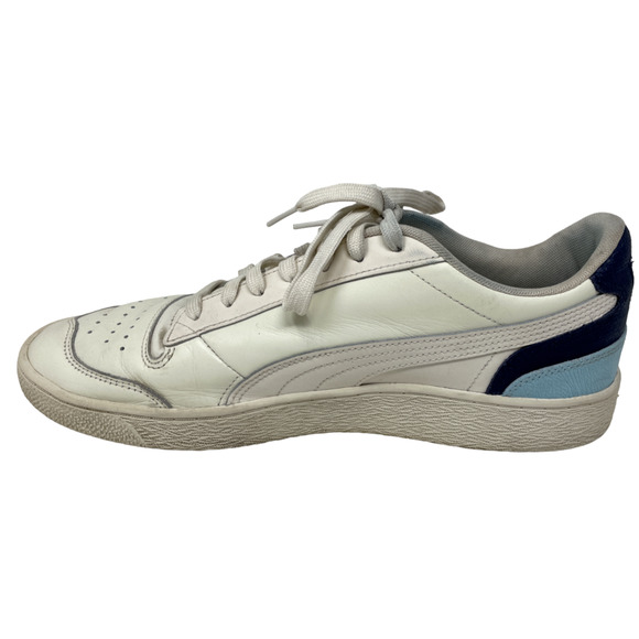 PUMA Ralph Sampson Tones Low White Aquamarine Leather - Picture 5 of 10